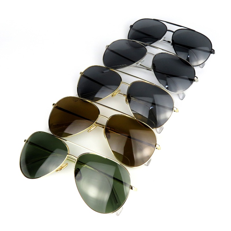 Óculos de sol vintage luxuosos