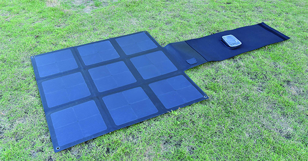 135W Flodable SUNPOWER High Efficiency 25% Solar Charger-Solar Blanket 2FFM115C-NEWLIGHT ENERGY