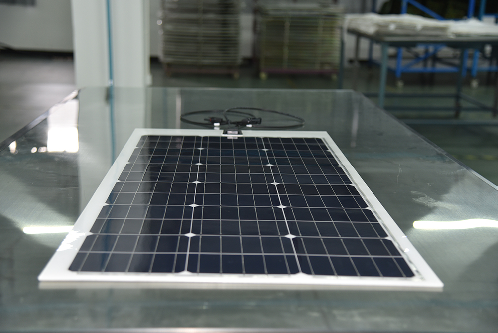 100W and 60W Transparent Flexible Solar Panel With TPT-NEWLIGHT ENERGY