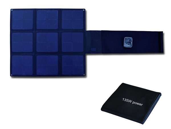 135W Flodable SUNPOWER High Efficiency 25% Solar Charger-Solar Blanket 2FFM115C-NEWLIGHT ENERGY