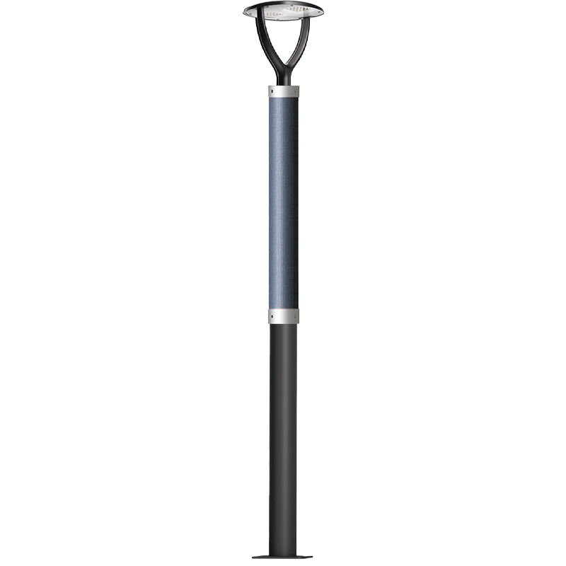 20W LED Solar Street Light With Flexible Solar Panel Wrap On Pole 2FSG062-NEWLIGHT ENERGY