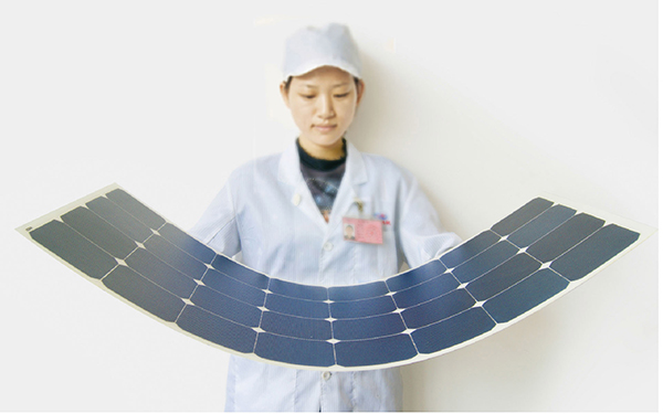 40W LED Wave Solar Street Light With Flexible Solar Panels-2FSG107-NEWLIGHT ENERGY