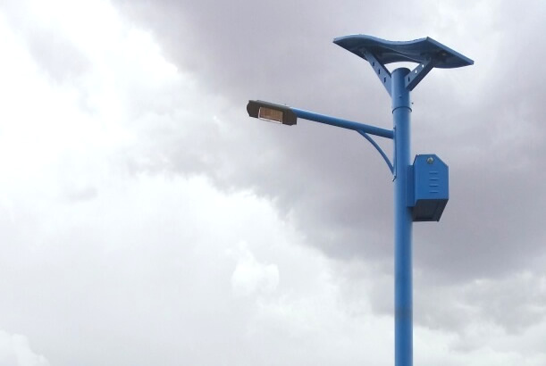 40W LED Wave Solar Street Light With Flexible Solar Panels-2FSG107-NEWLIGHT ENERGY