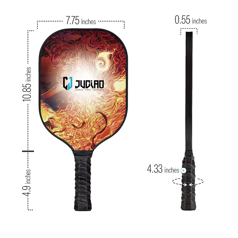 pás de pickleball impressas personalizadas