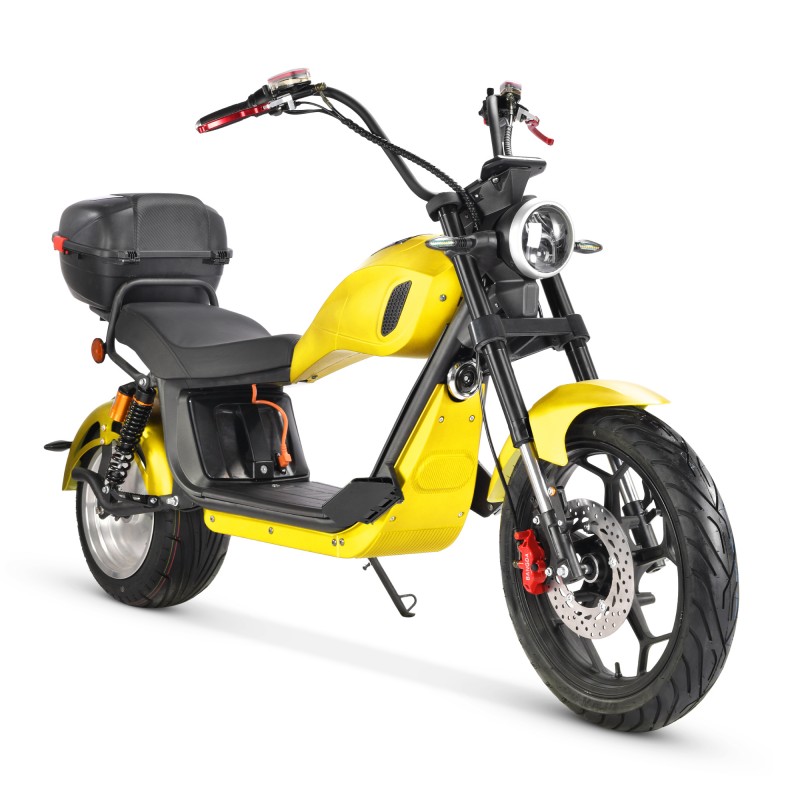 EEC Certified 3000W Electric Scooter with Pedal Assist