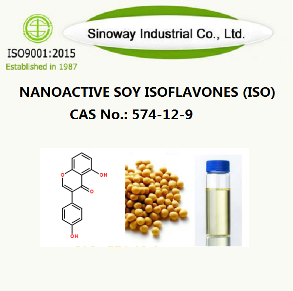 Isoflavonas de soja nanoativa (ISO) 574-12-9