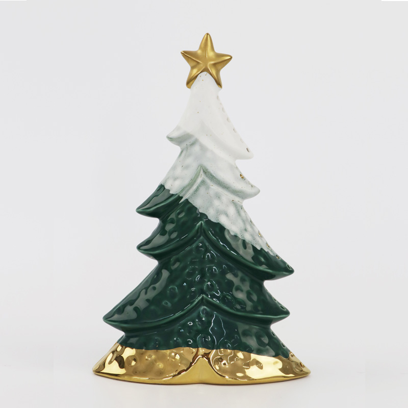 Árvore de Natal de cerâmica pequena personalizada
