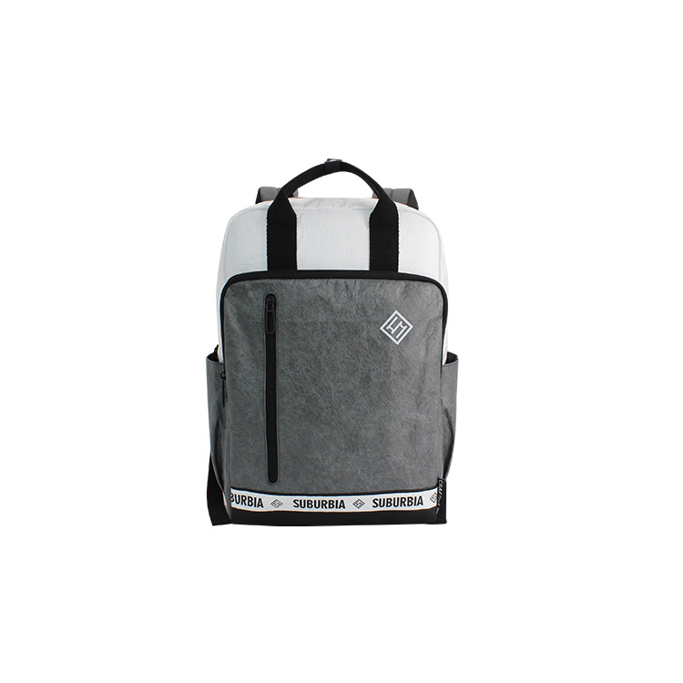 Design funcional luz ao ar livre Washable Papel Look Backpack 16 "Bolsa Reciclada Laptop.
