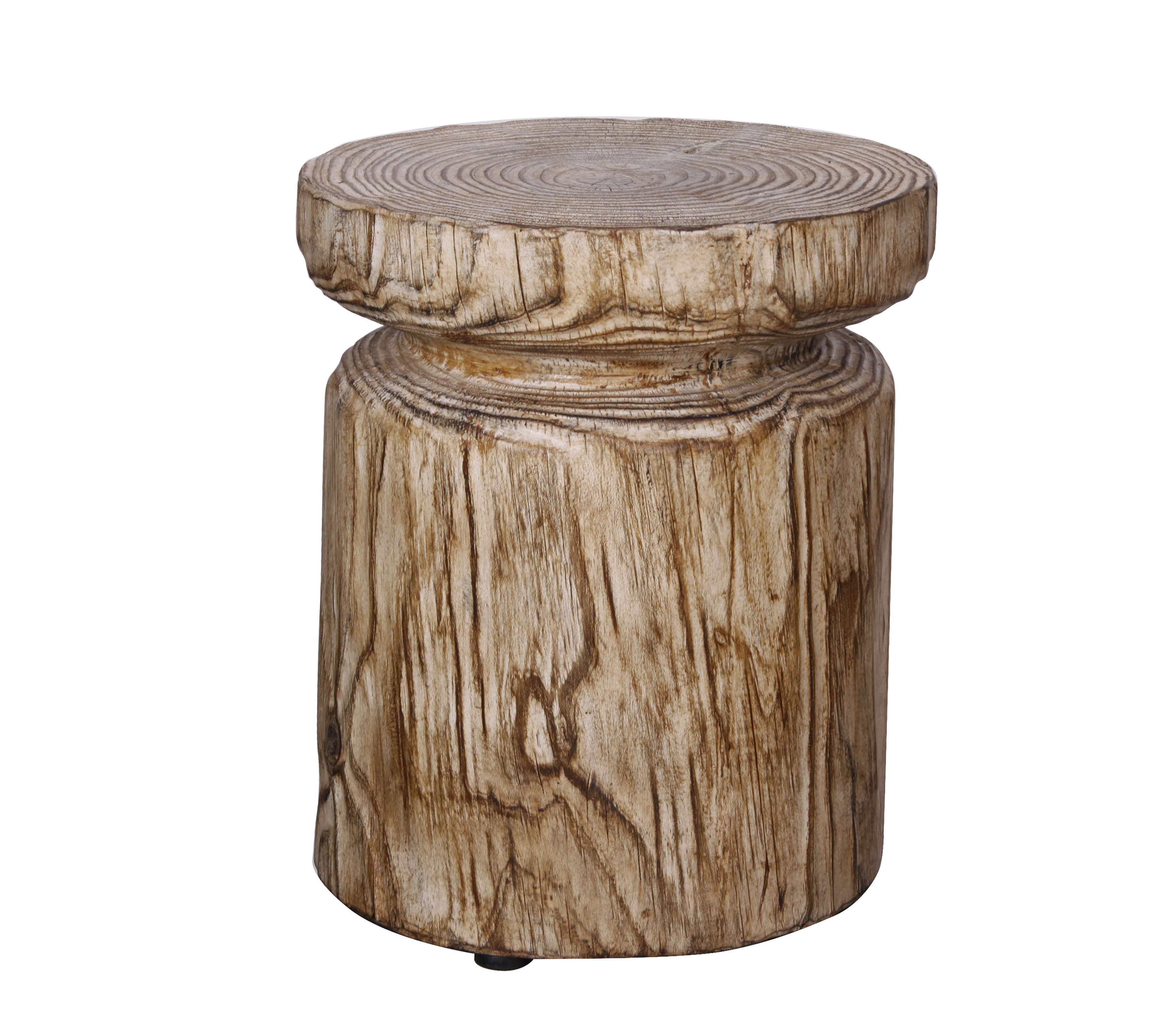 Mobília ao ar livre Faux Wood Table Accent Table