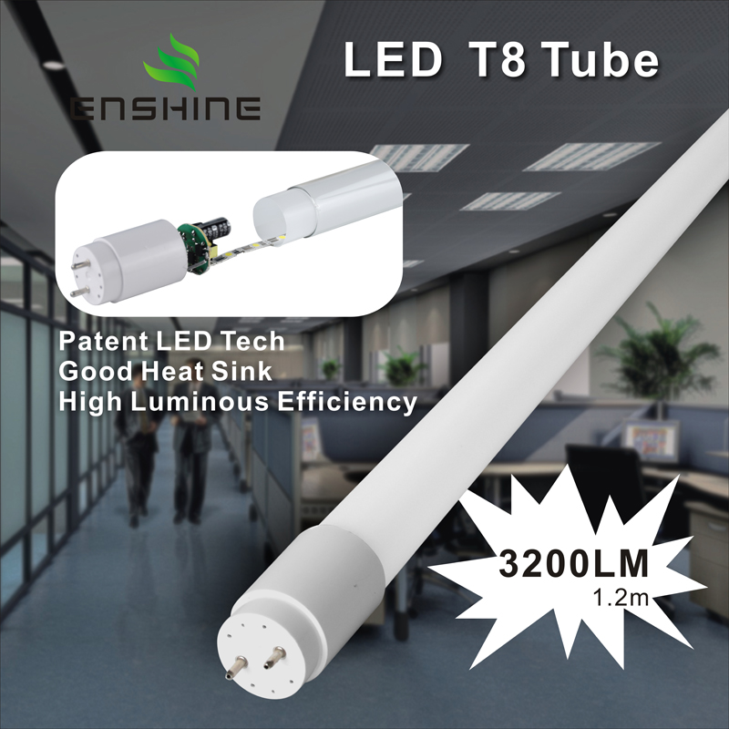Alta eficiência luminosa LED T8 Tubo 6-32W YX-T8