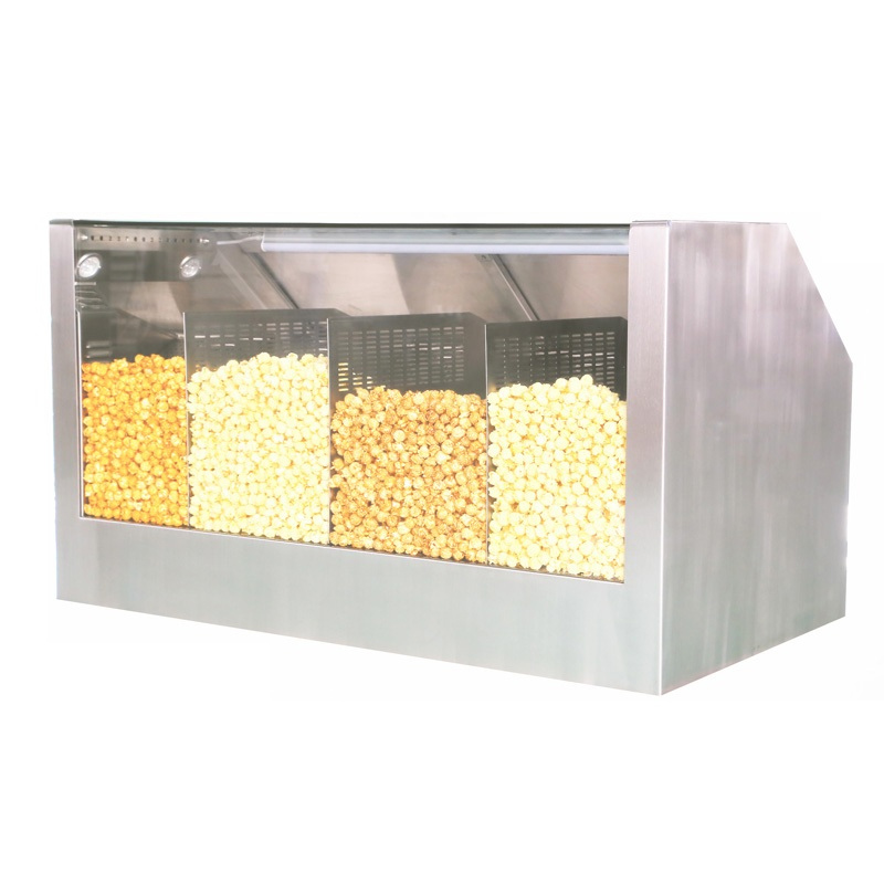 Counter Showcase Popcorn Staging Armet Quatro Compartimentos