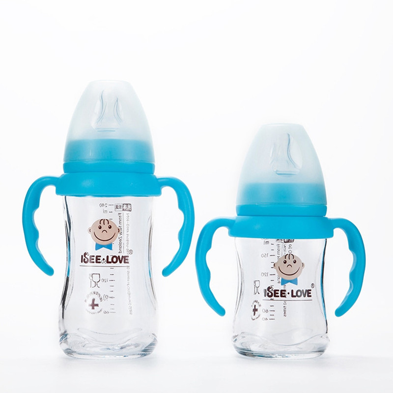 Conjunto de garrafa de bebê de leite de tamanho variável