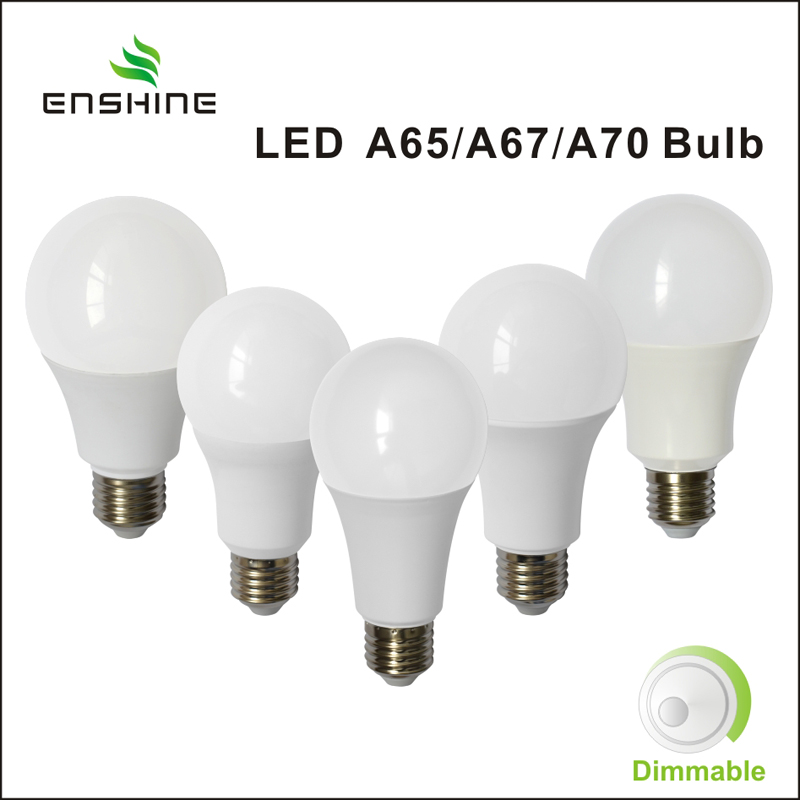 13-15W LED A65 Lâmpadas Dimmable YX-A65 / A70BU22