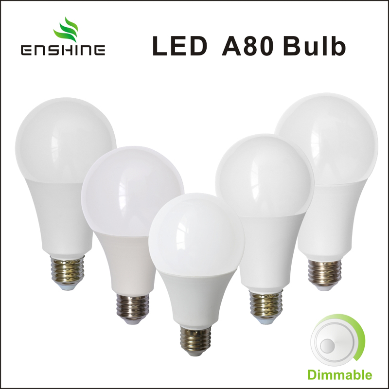 18w a80 dimmable led lâmpadas YX-A80BU22