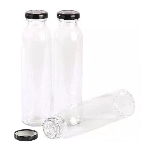 350ml garrafa de vidro personalizada para bebidas e suco
