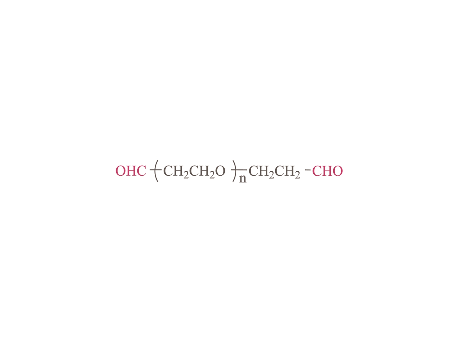 α, ω-diformil poly (etilenoglicol) [OHC-PEG-cho]