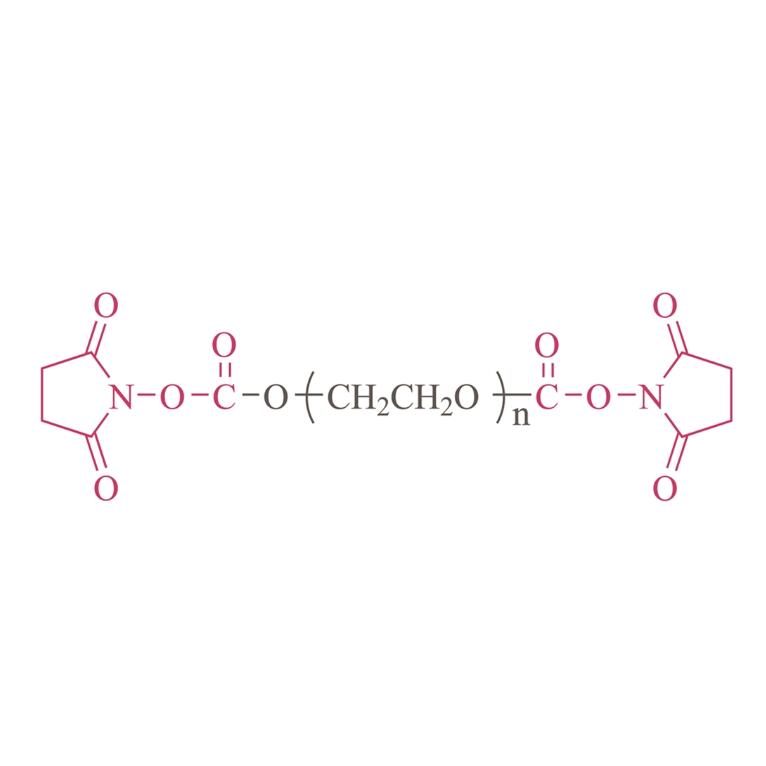 α, ω-disuccinimidil poly (etilenoglicol)