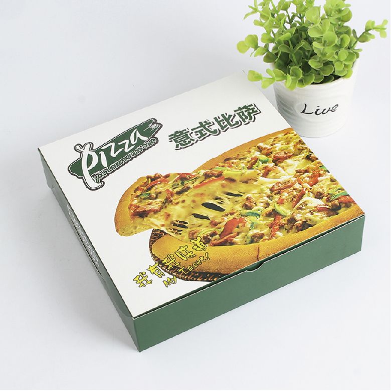 Atacado verde personalizado da caixa da pizza da pizza da pizza para venda
