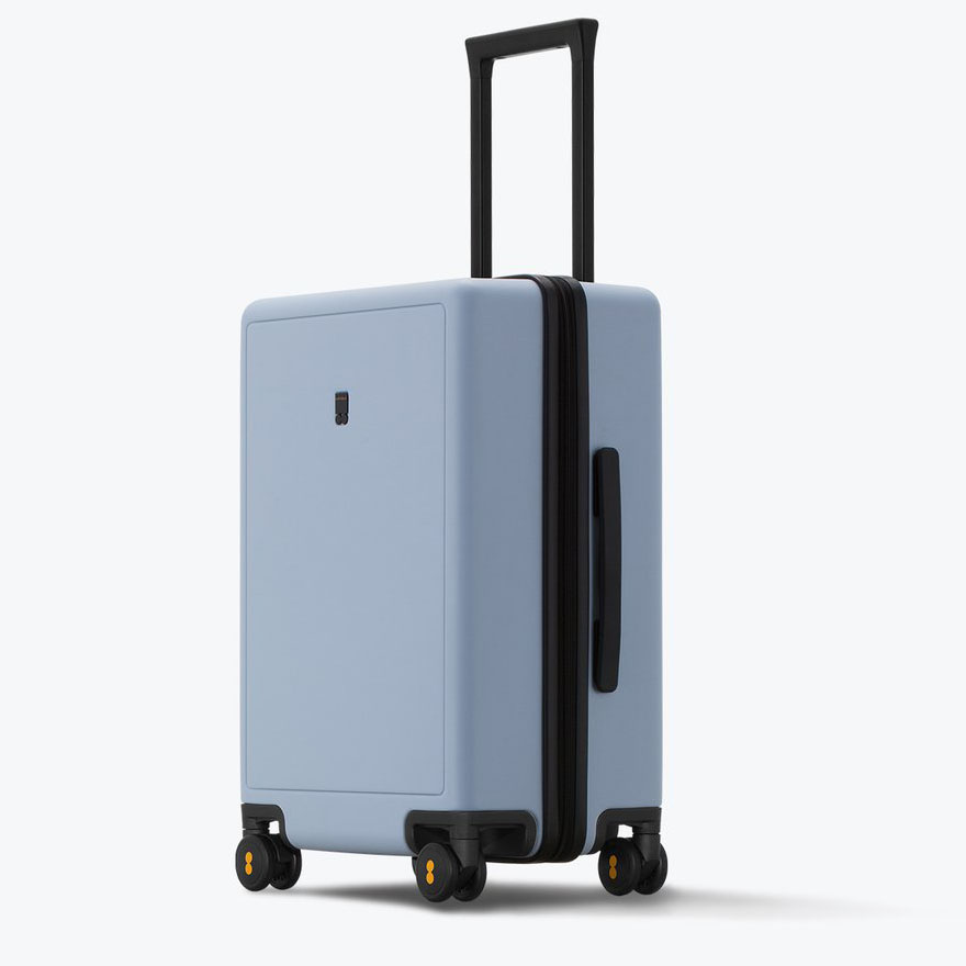 Level8 luz azul elegância matte bagagem 20 "