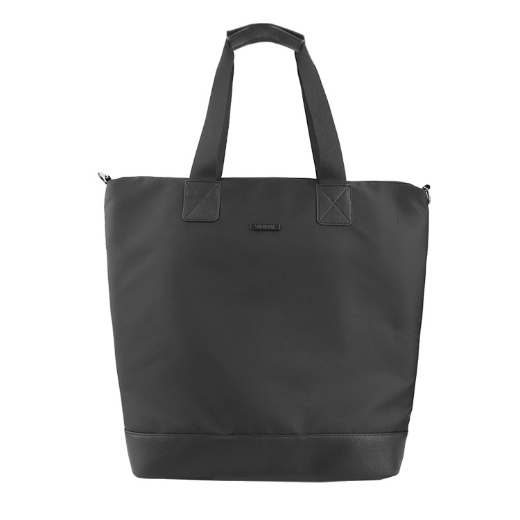 Moda grande capacidade sacos de compras nylon bolsa de bolsa de viagem de viagem para mulheres