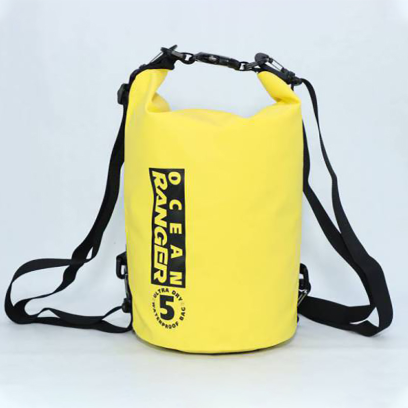 DY2-05 Personalizado PVC Tarpaulin impermeável rolo saco de compressão saco seco para natação, caiaque, passeios de barco