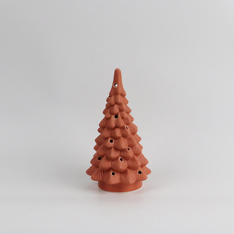 Ornamento de árvore de Natal cerâmica