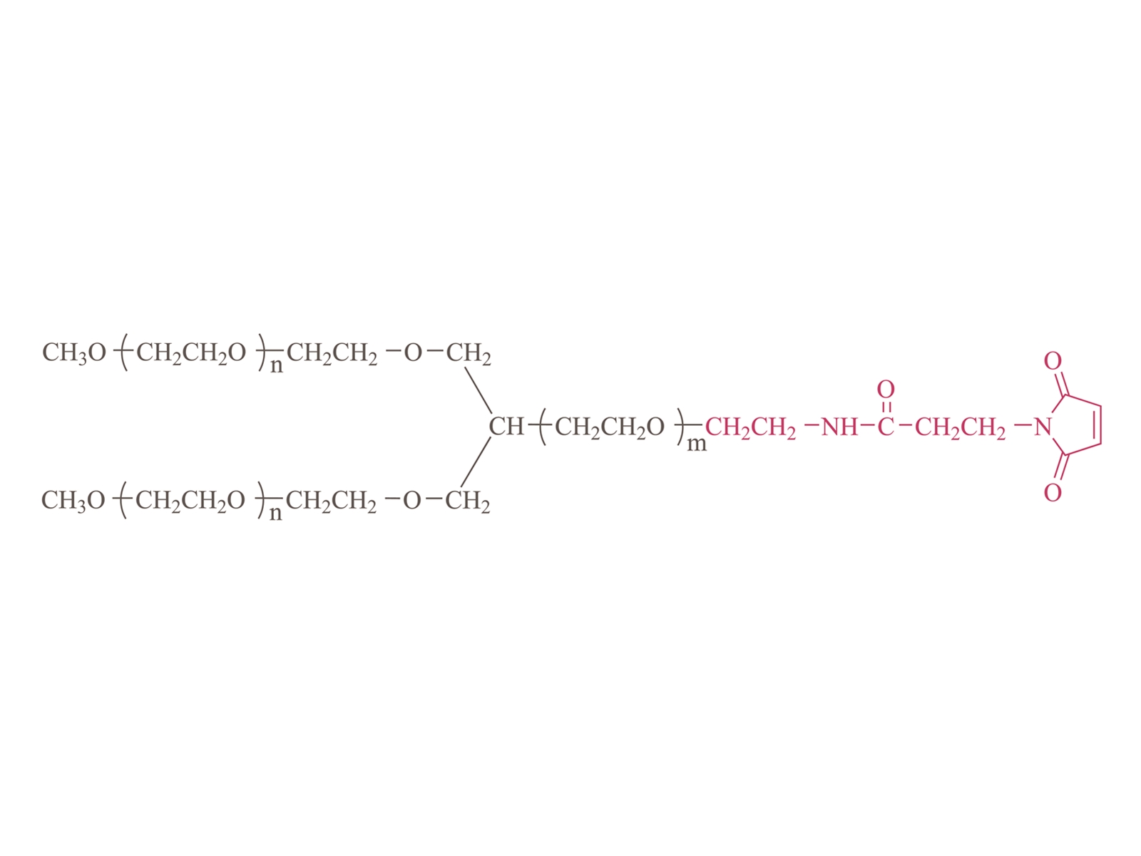 Maleimida poli (etilenoglicol) de etiloglicol) (Y1PT02) [Y-Forma PEG-MAL]