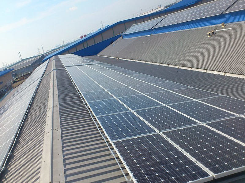 Montagem solar do telhado do sistema de montagem do telhado para a instalação do painel solar