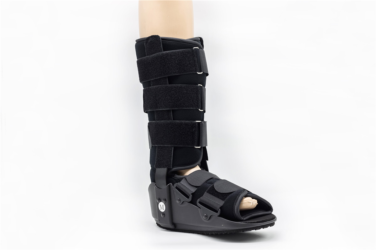Altura 17 "Corrigido Câmara Câmara de Bota de Caminhante com estadias de alumínio para lesão ou suporte a pé de tornozelo quebrado