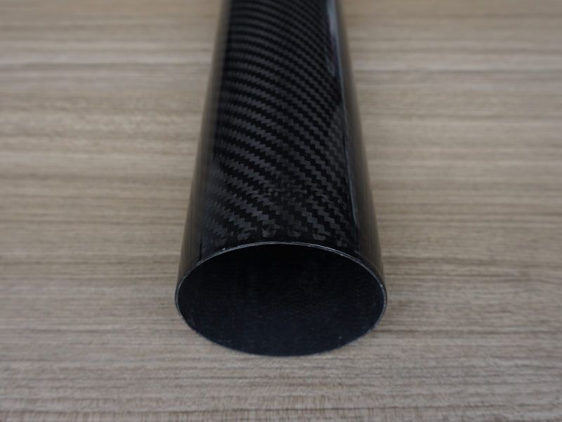 Tubo de tubo de tubulação de fibra de carbono reto 3k tubo 12k T700