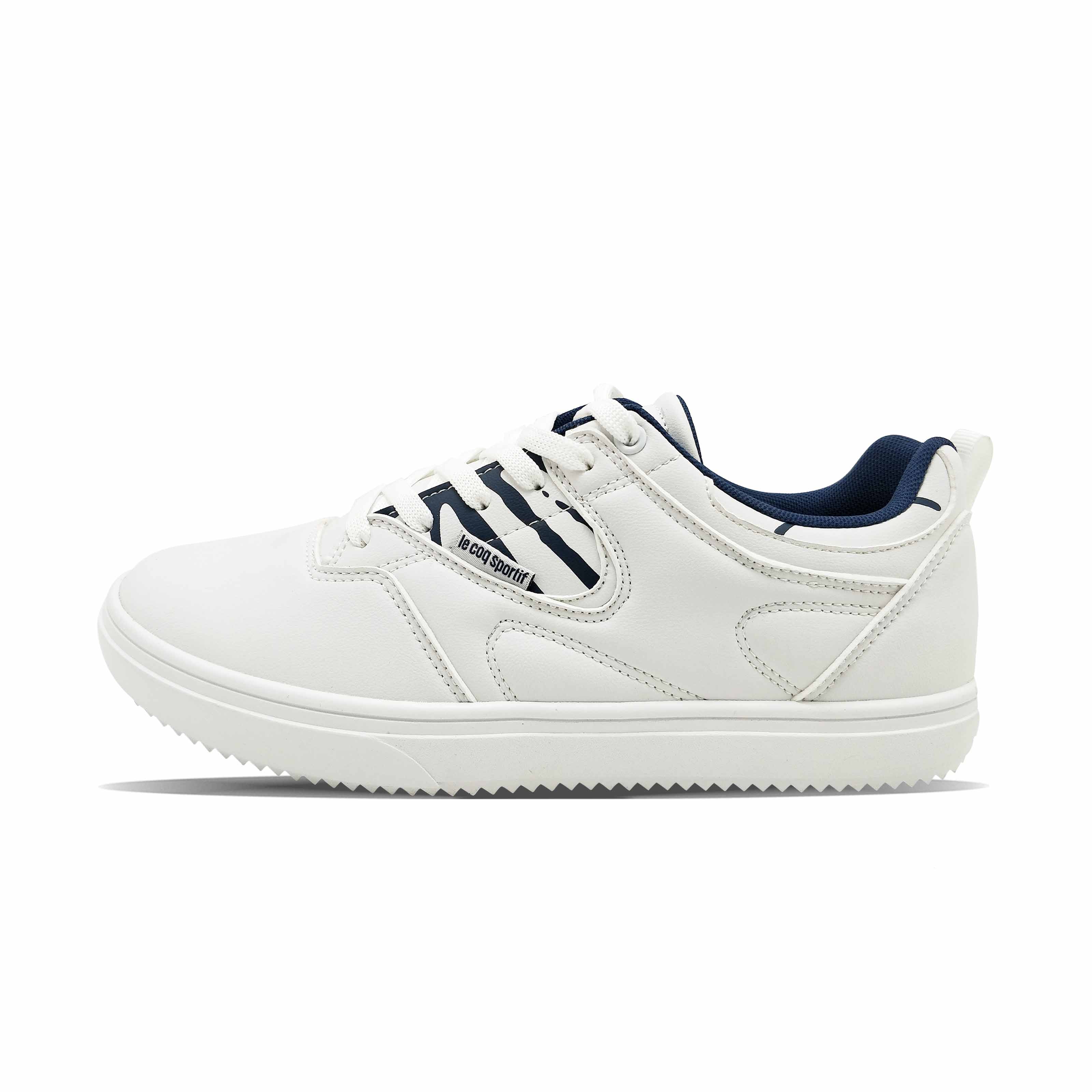 Branco azul lace-up zebra padrão de negócios casuais sapatos masculinos