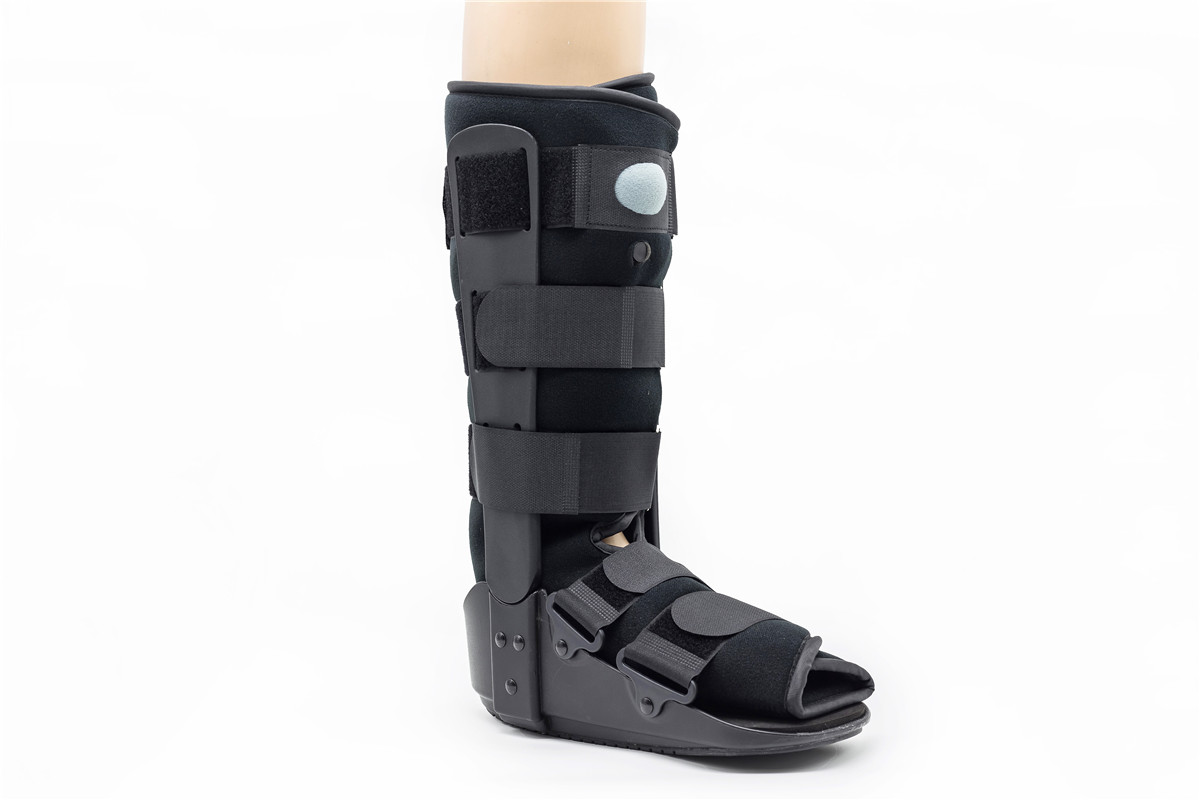 Ortopedia 17 "Poli e Pneumatic Soam Walker Boot Braces com fratura de plástico e feridas TPR