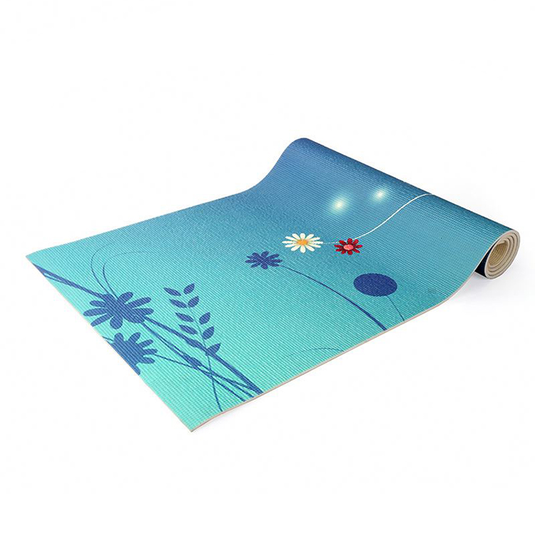 Impressão personalizada Cheater Washable Digital Impressão Ginástica PVC Yoga Esteira