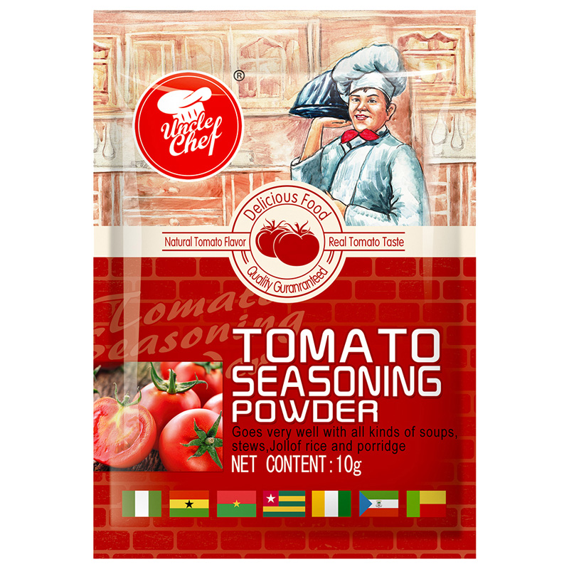 Tio Chef Marca Halal Tomate Stock em pó Tempero 10G x 600bags