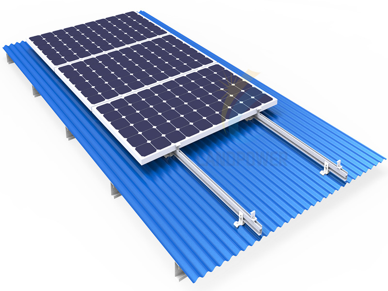 Sistemas de montagem solar de telhado corrugado