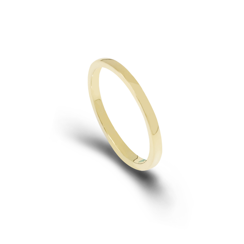 Anéis de prata esterlina simples anéis de ouro banhado a mulheres