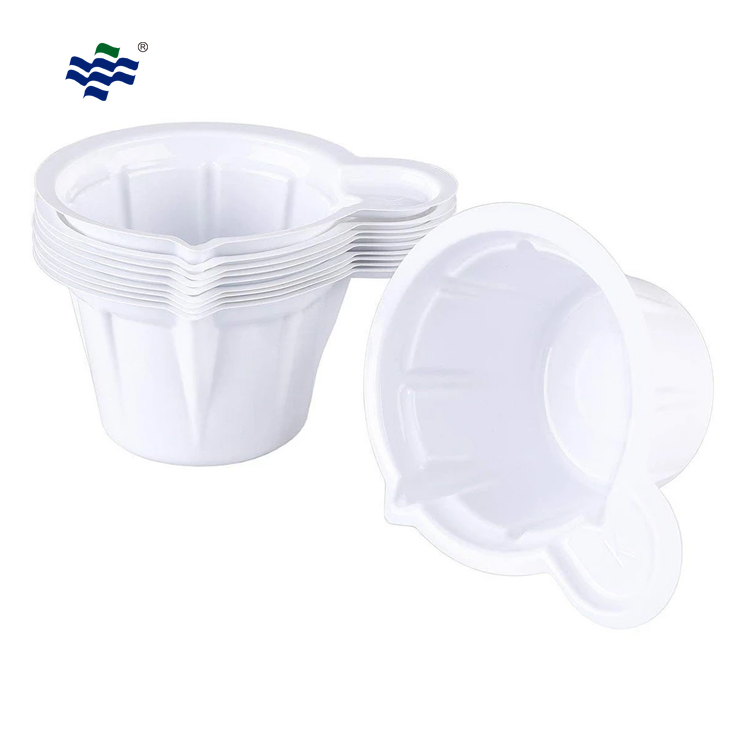 Copos de urina simples descartáveis de plástico 40ml