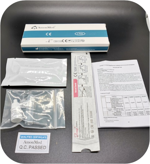 Kit de teste rápido de teste rápido do antígeno