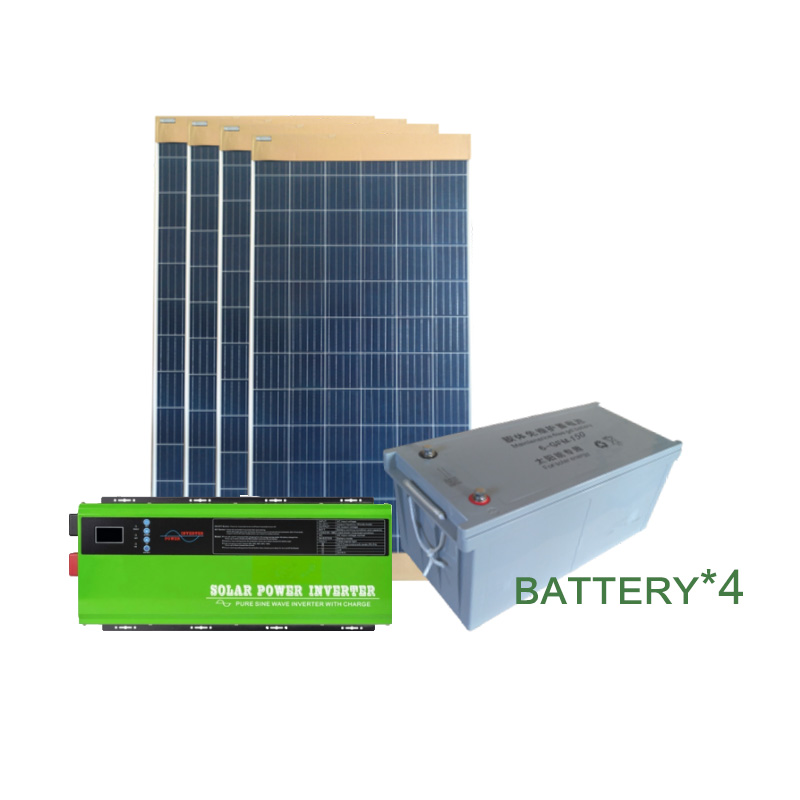 Solução de energia solar de 2000W 48V Off-Grid
