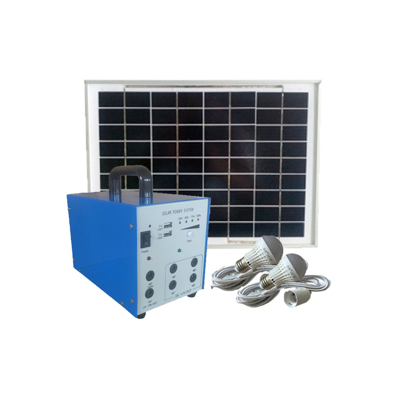 Sistema de energia solar portátil 10W Off-Grid