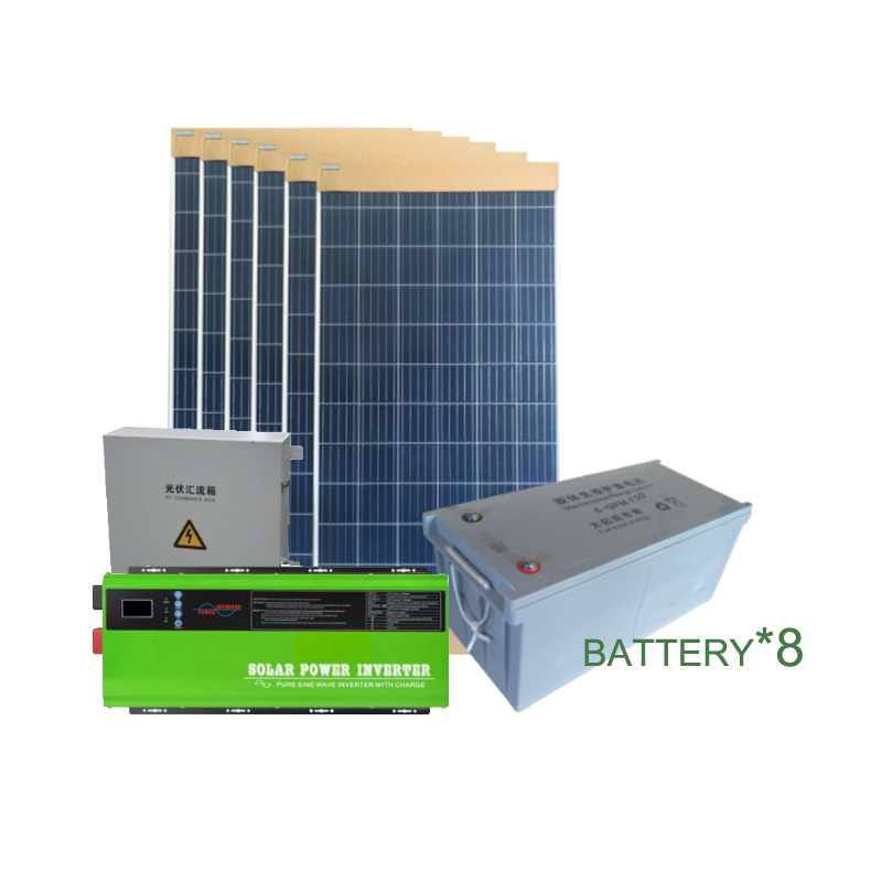 48V 3KW Sistema de painel PV Solar para HOME