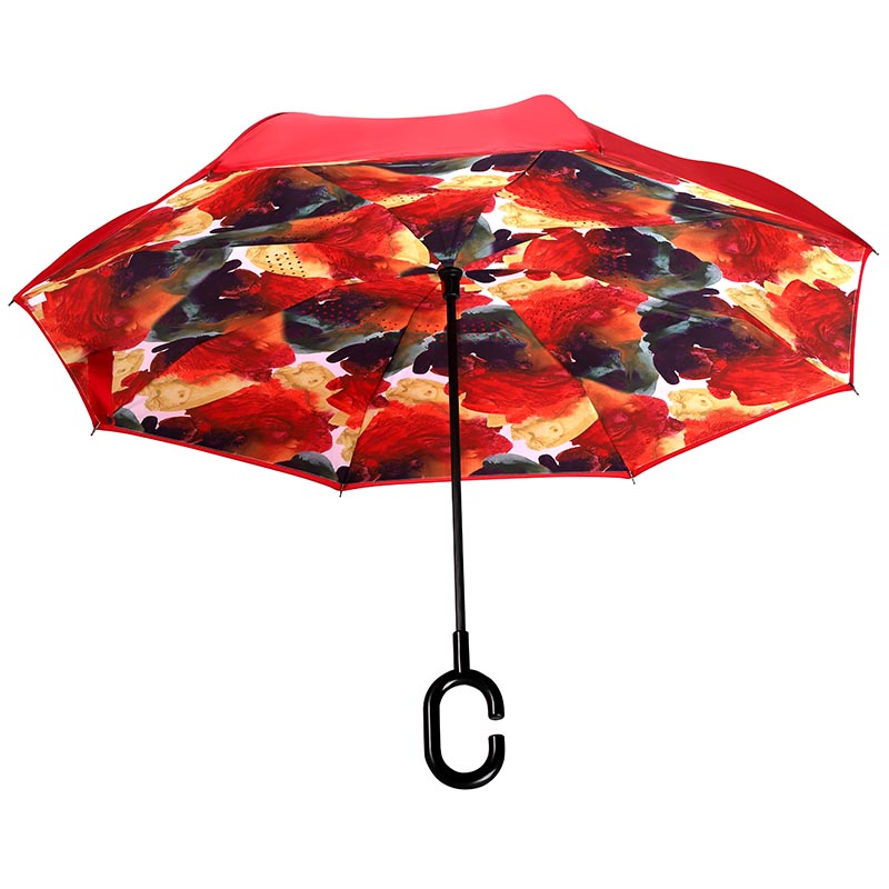 Custom de guarda-chuva invertido compacto