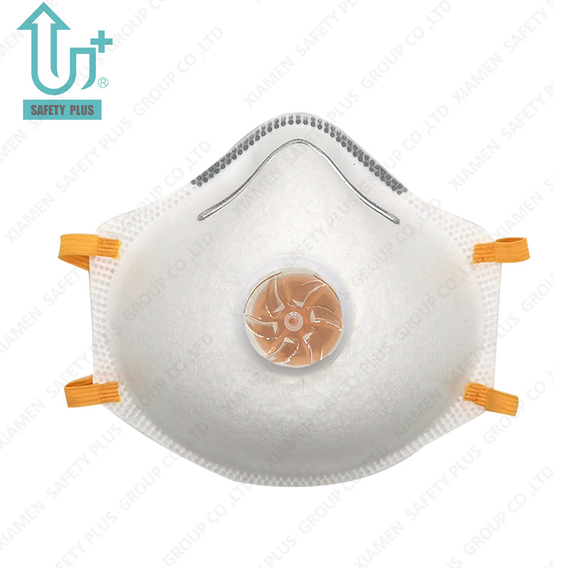 Boa qualidade e proteção facial confortável FFP2 Nr Classificação de filtragem em forma de copo Máscara facial protetora para adultos