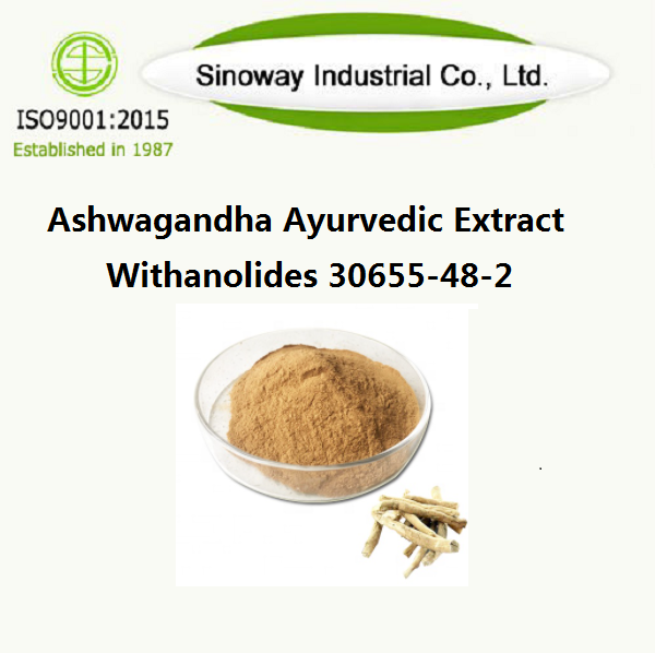 Extrato Ayurvédico de Ashwagandha Withanolides 30655-48-2