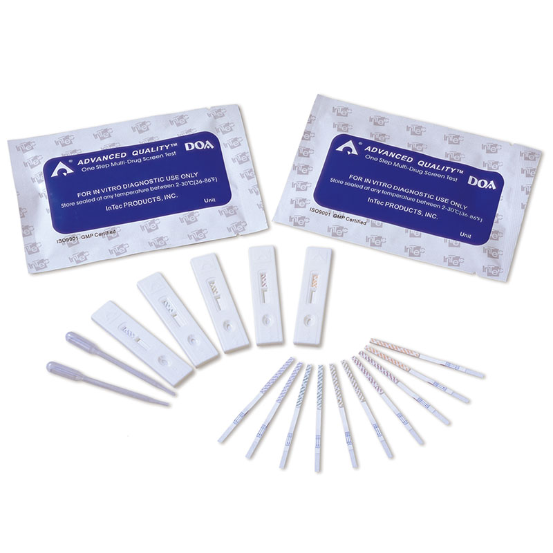 Kit/cartão/cassete de abuso rápido DOA teste instantâneo de drogas para imersão em urina