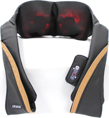 Massageador Shiatsu de pescoço e ombros EMK-168BC Modelo 3D
