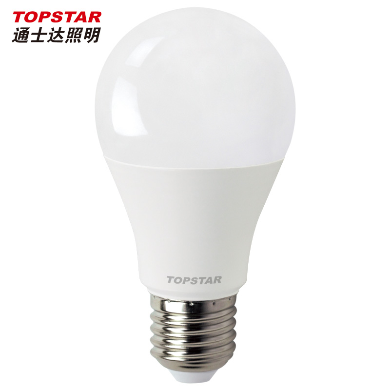 Carcaça Topstar E27 2.5W 4.5W 8W lâmpada economizadora de energia 9 Watts lâmpada LED 12w 15w 18w 21w luz duas cores disponíveis