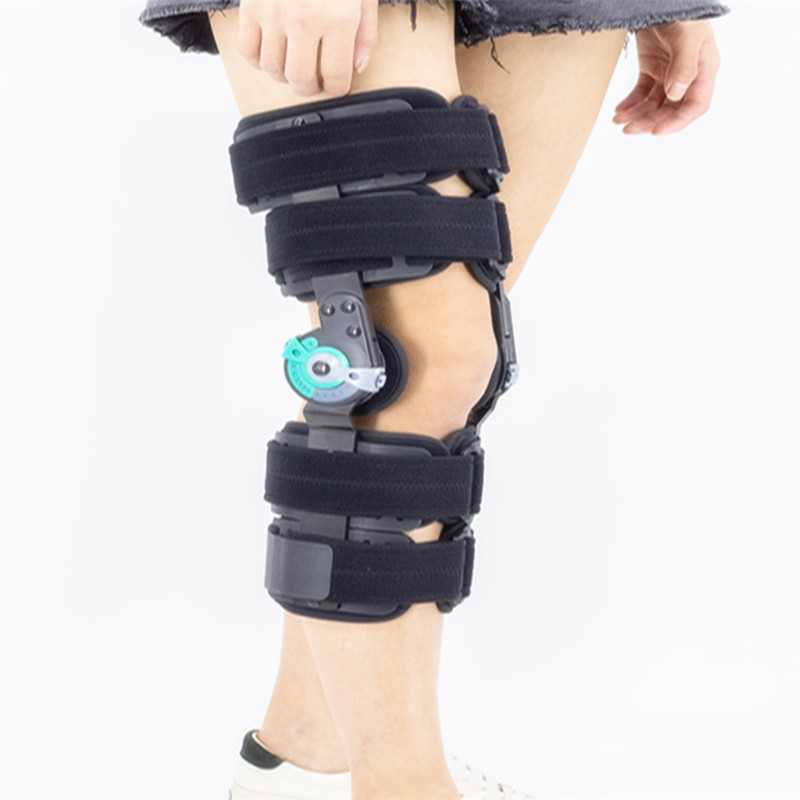 Telescópio Post-Op Rom joelho chaves com suporte de fratura de articulação para imobilização ortopédica