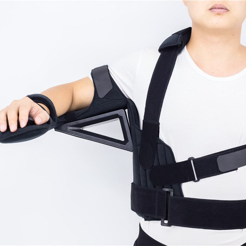Sling de braço ajustável com aborda de abdução do ombro e alças de apoio à cintura