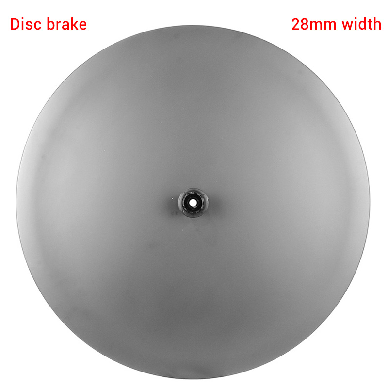 Roda de disco completa de carbono com freio a disco Super Aero LightCarbon de 28 mm de largura